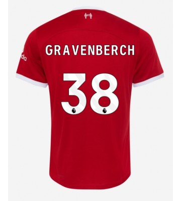 Liverpool Ryan Gravenberch #38 Primera Equipación 2023-24 Manga Corta